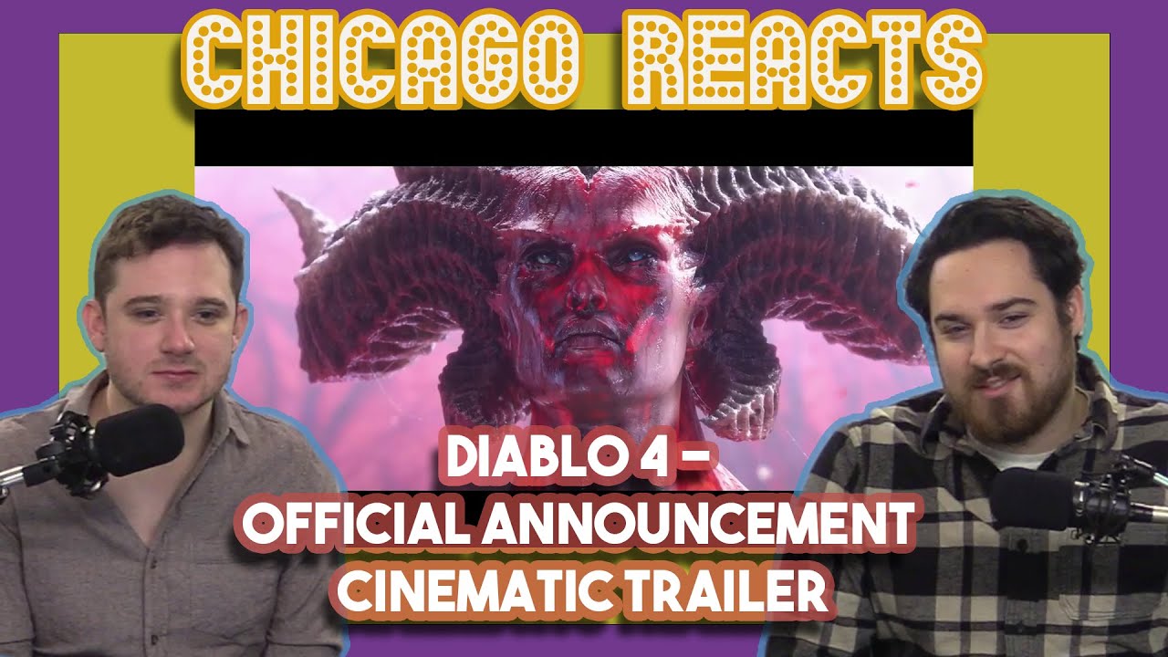 Diablo 4  Official Announcement Cinematic Trailer  Actors React  YouTube