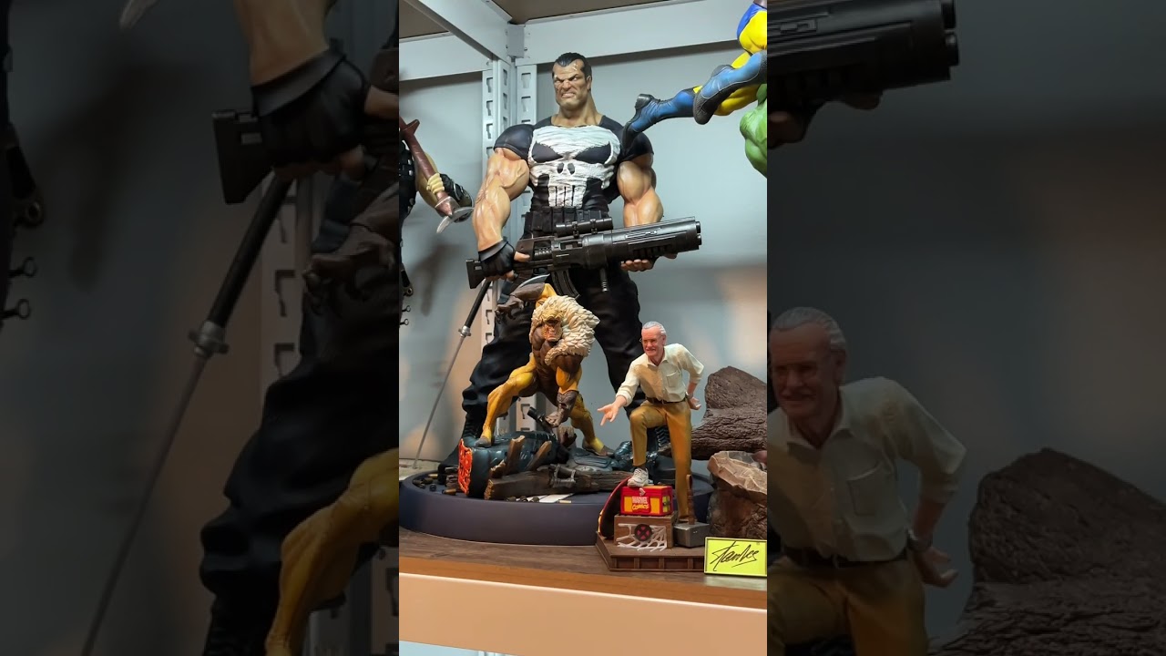 Comparing some 1:10 scale Iron Studios pieces to larger 1:4 scale pieces for size comparison! #toys