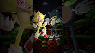Sonic.exe 🆚 Fleetway Sonic #whoisstrongest #sonicexe #fleetwaysonic
