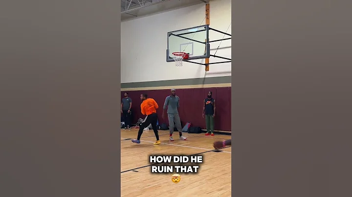 How Did He Ruin This🤯 fyp #ball #ballislife #viral #basketball #nba #dunk #reels #short #pass #game