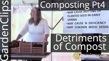 Composting Part 4 - Sheet Composting Mulching and the Detriments of Compost in the Garden