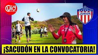 ¡ATENCIÓN JUNIOR! TRES TITULARES DESCARTADOS VS NACIONAL POR LA FINAL DE LIGA ¡LO QUE ELIGIÓ ARIAS!