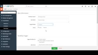 Workflow in Vtiger 7