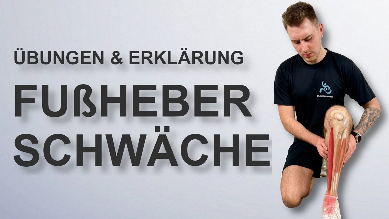 Fußheberschwäche | 5 Übungen für zuhause