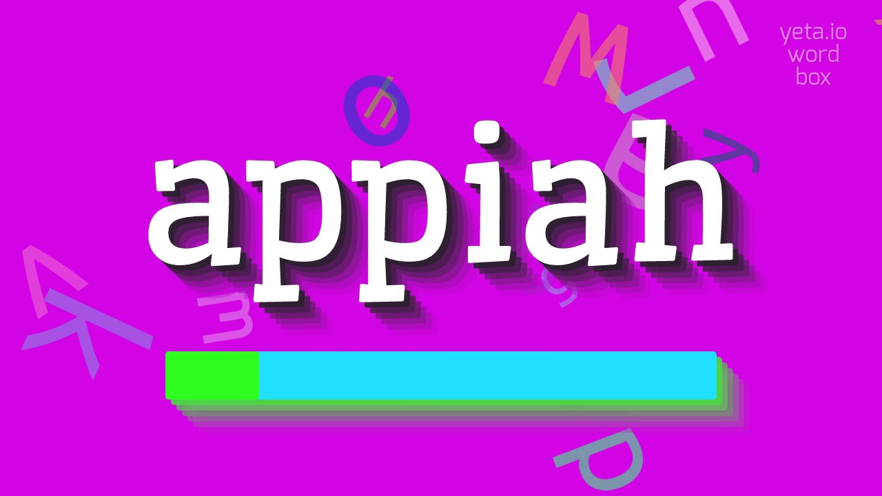 КАК СКАЗАТЬ АППИЯ?  