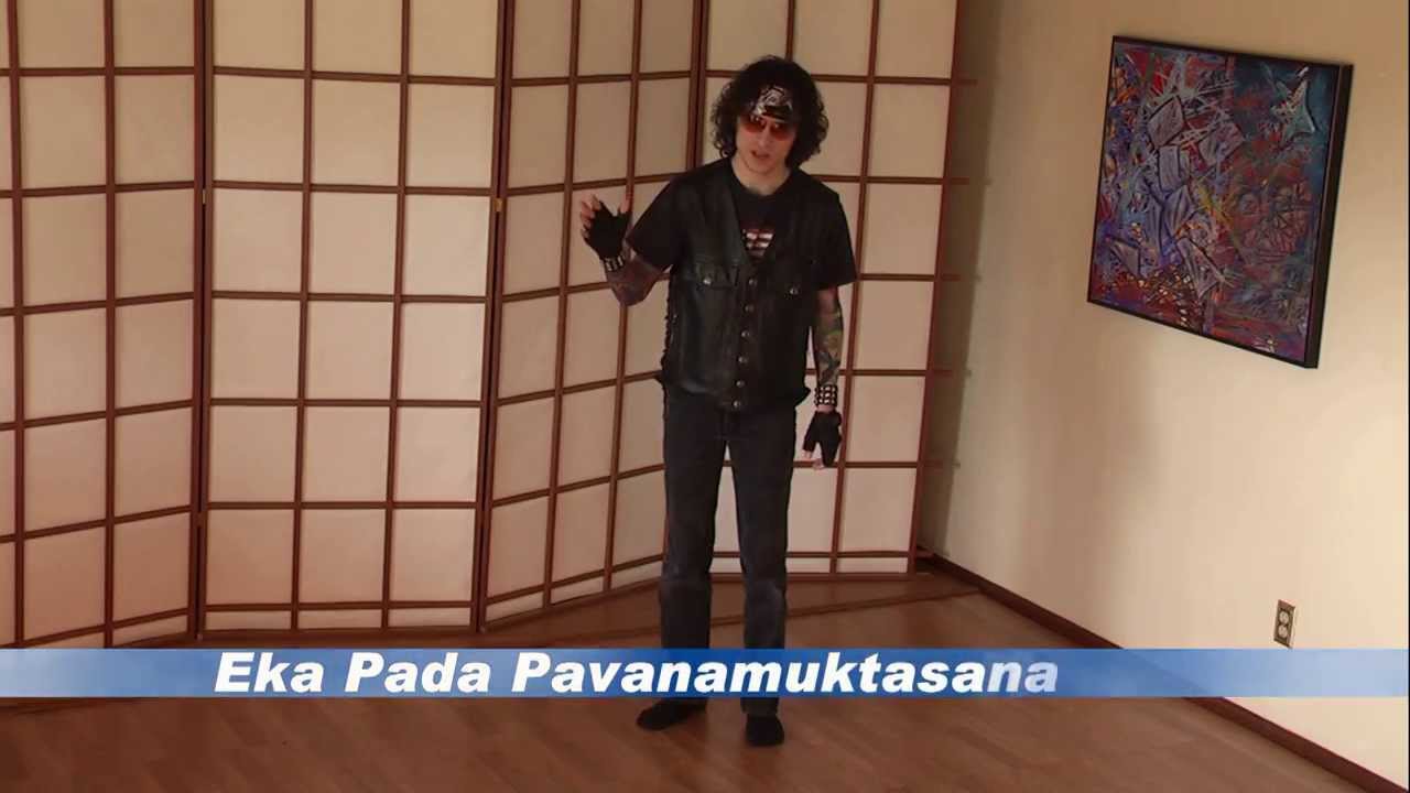 How to Relieve Back Pain with Yoga One Leg Wind Relieving Pose - Yoga Advocate Part 20