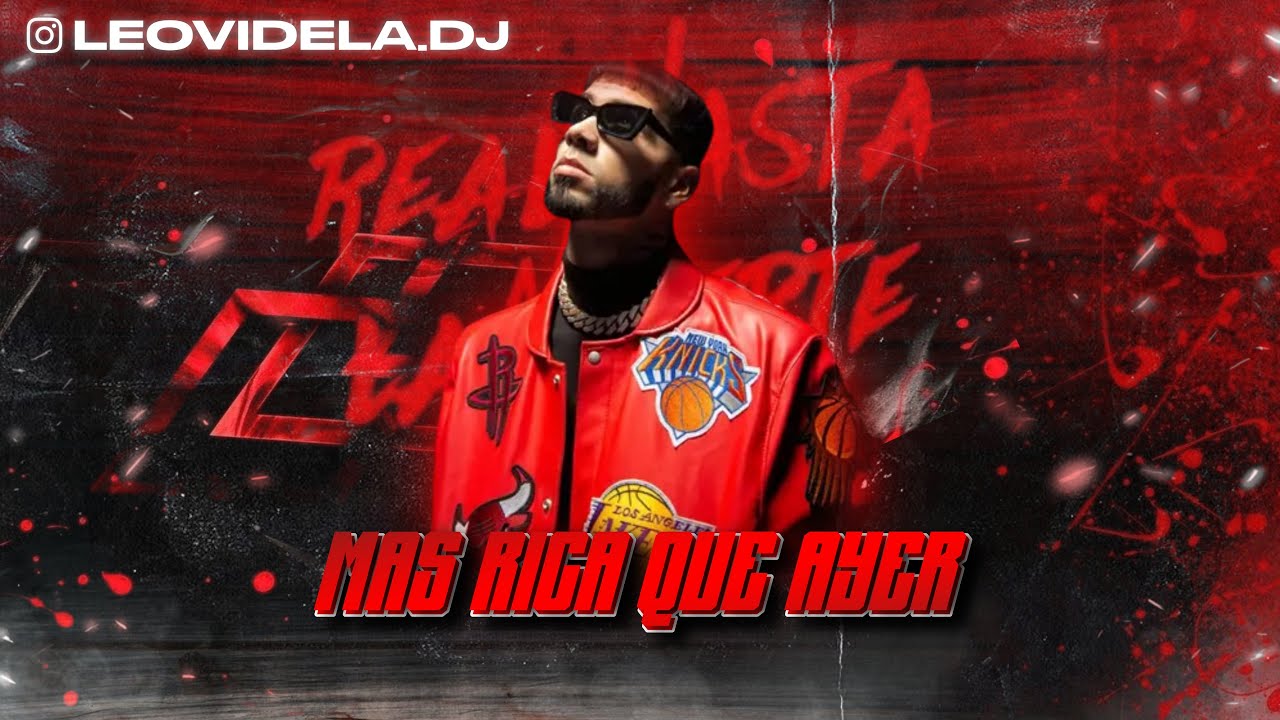 MAS RICA QUE AYER ANUEL AA (Remix 2023) Leo Videla Dj YouTube MAS RICA QUE AYER ANUEL AA (Remix 2023) Leo Videla Dj YouTube