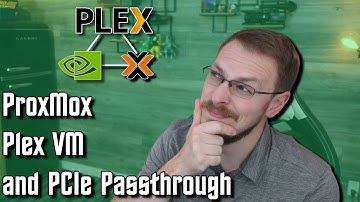 Plex on ProxMox Tutorial WITH nVidia Hardware Encoding