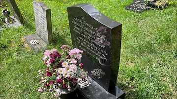 The Grave Of James Honeyman Scott, St Peter’s Church, Lyde, Herefordshire.