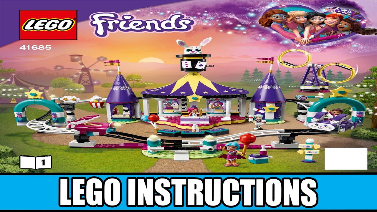 LEGO Instructions | Friends | 41685 | Magical Funfair Rollercoaster ...