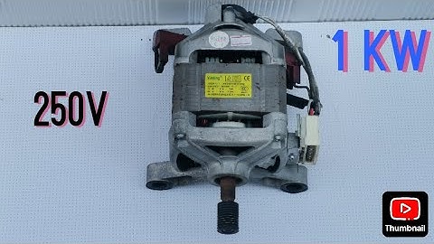 How to make high voltage generator #diy powerful generator#i turn washing machine motor to generator