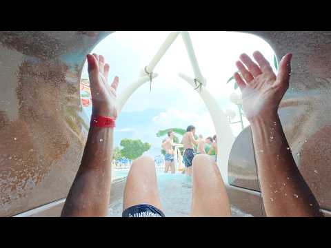 Little Brown Water Slide at S Klub Aquapark 🇷🇸