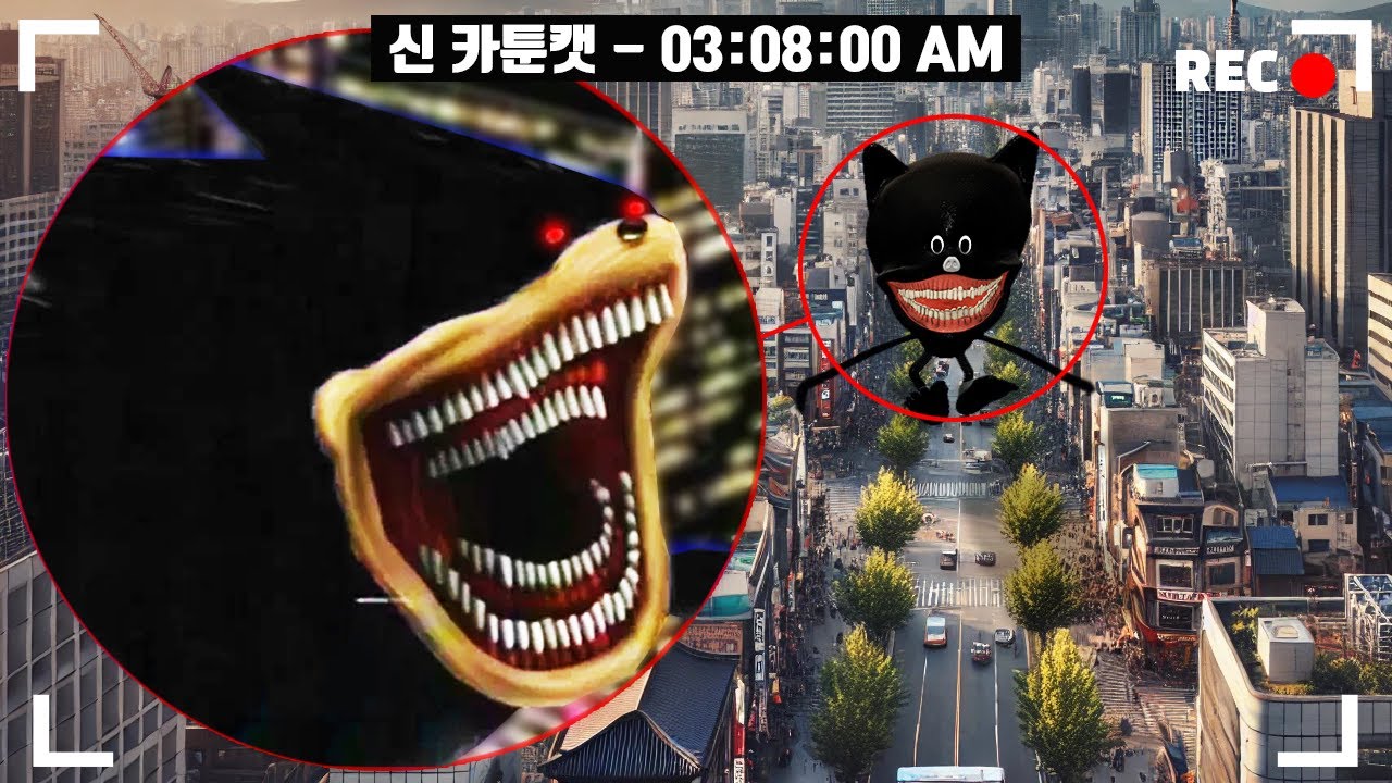 신 소닉 보다 무서운 돌연변이 신 카툰캣을 포착했습니다..