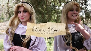 i made a briar rose cosplay