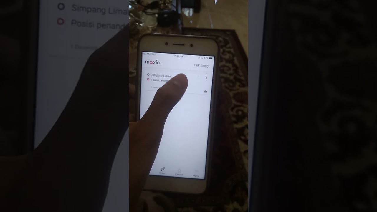 Cara Batalin Order Maxim (How to Cancel Maxim Order)