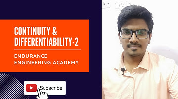 Continuity & Differentiablity-2 | Engineering Mathematics | Gate & ESE | EEA