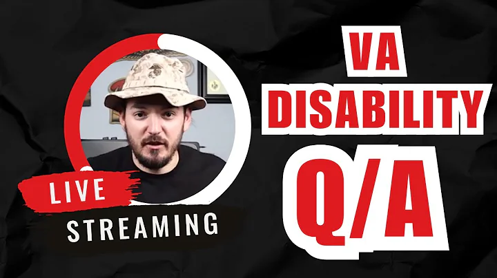 VA Disability Live Q/A Ask Me Your Veteran Benefit Questions