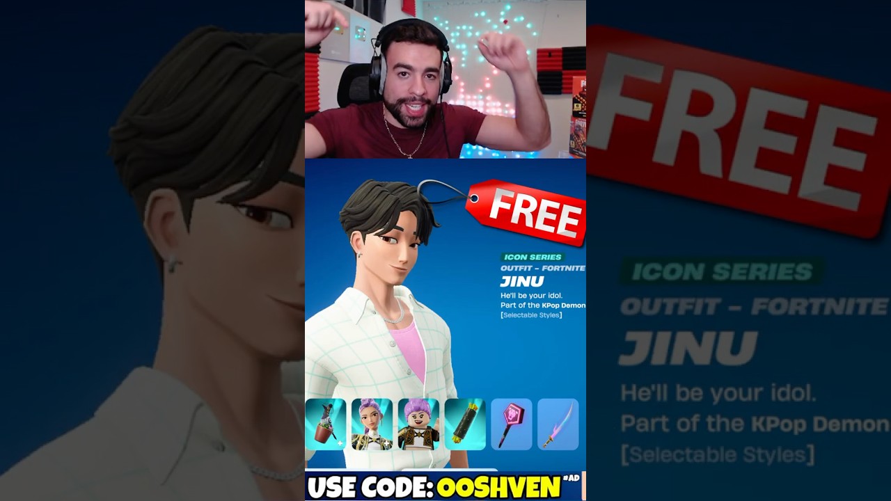 Как получить БЕСПЛАТНЫЕ KPOP-скины охотника на демонов в Fortnite!