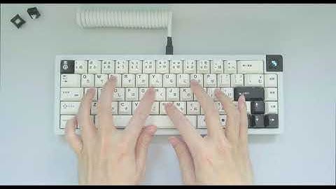 Think6.5 V2 | Durock POM Typing Sounds