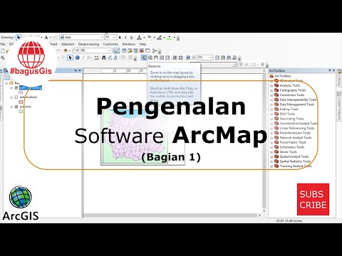 ArcGIS | Pengenalan Tools pada ArcMap (bagian 1)