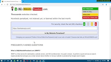 How to Check Your Website is Penalized by Google