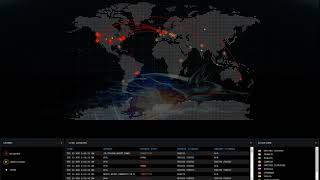 Digital attack "LIVE report", Digital DDoS Attack Map