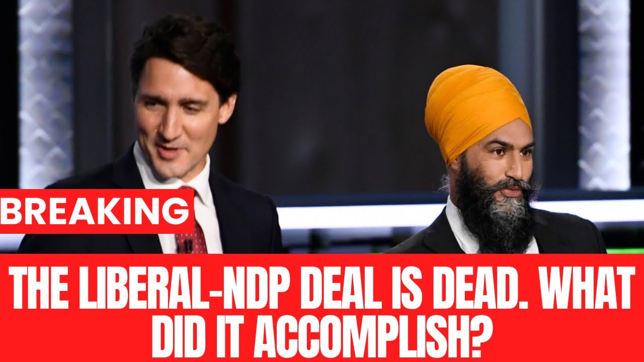 NDP Leader Jagmeet Singh pulls out of supply and confidence agreement with Liberals