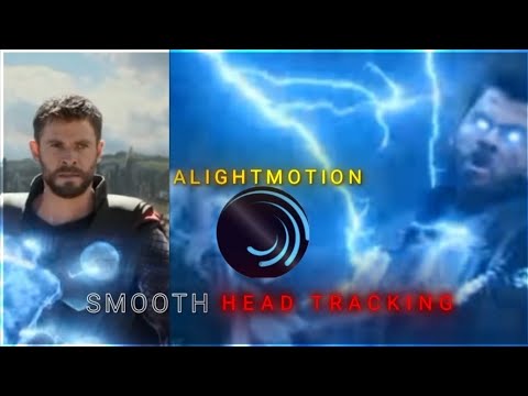 Smooth Head Tracking tutorial in Mobile|#alightmotion #tutorial
