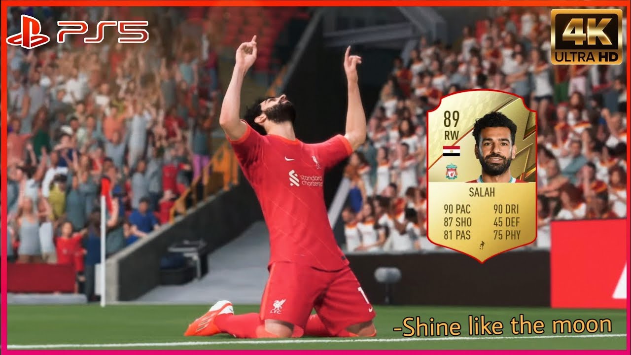 FIFA 22 | Mohamed Salah Last Minute Goal | PS5™ 4K 60FPS
