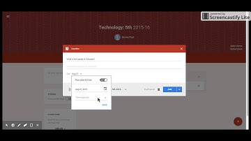 Pose a question in Classroom.webm