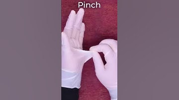 How to Properly Remove Contaminated Gloves #shorts
