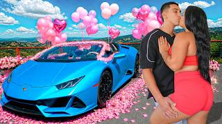 Surprising My Fiance With A Romantic LAMBORGHINI Date *She Cried*