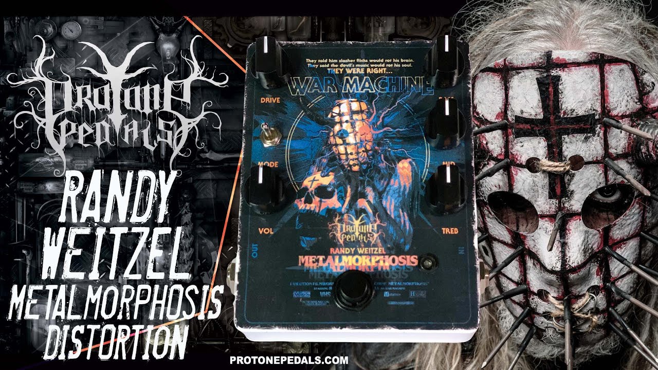Pro Tone Pedals Randy Weitzel Metalmorphosis Distortion Pedal