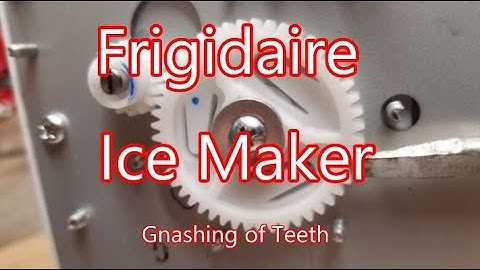 Frigidaire Icemaker Diagnosis - 241798224 (241642511)