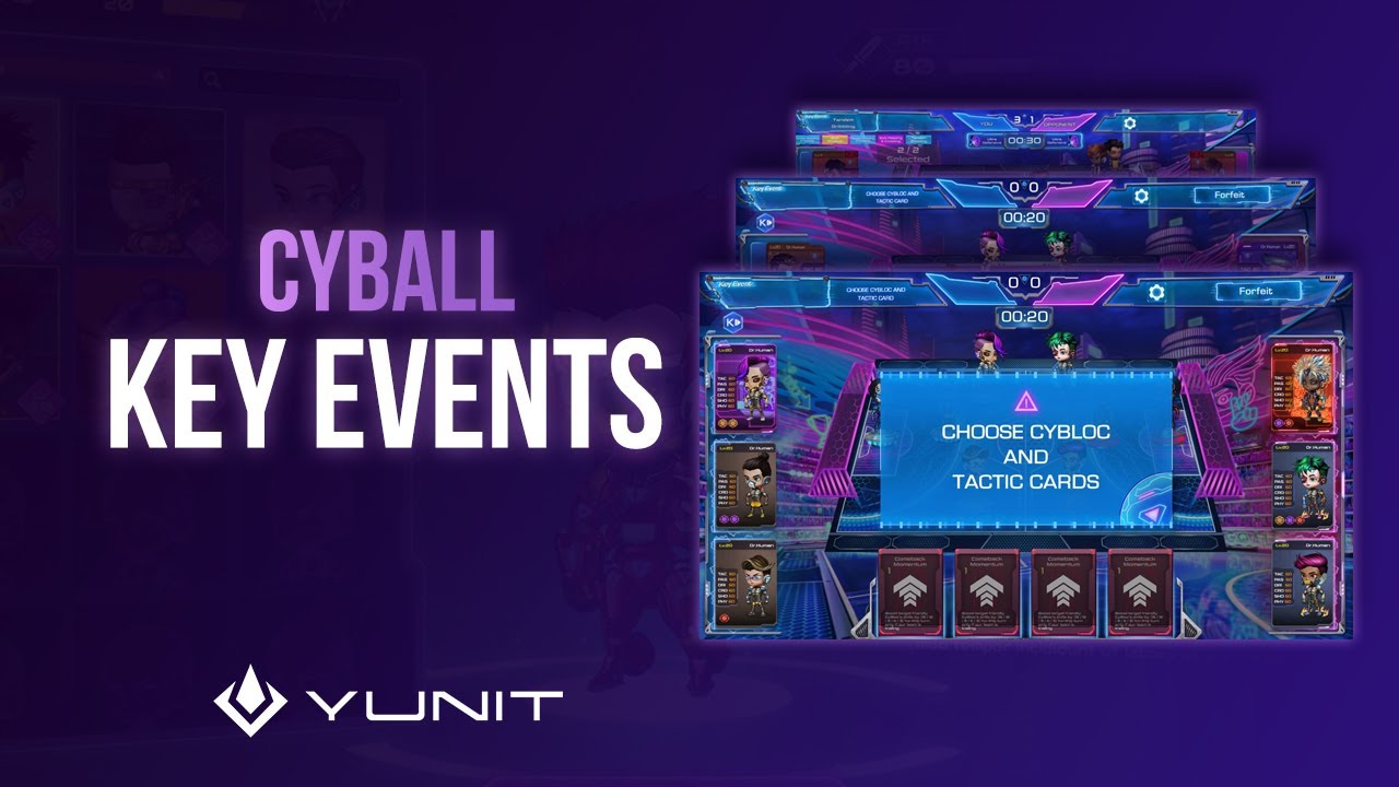 Cyball - Key Events Tutorial