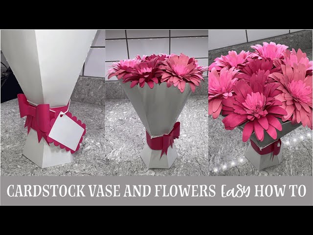 Cardstock Flower Bouquet SVG