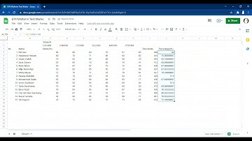 HOW TO USE GOOGLE SHEETS | CSC098 - COMMUNITY SERVICE