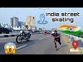 Indian street skater  skating in kolkata with powerslideinlineskates