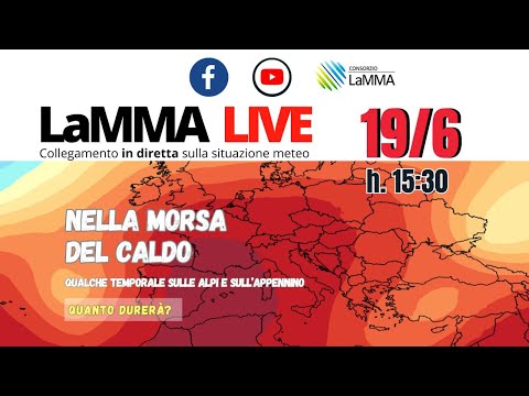Video Tendenza Meteo - Nella morsa del caldo, qualche temporale su Alpi e Appennino. Quanto durerà?