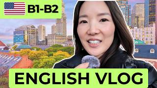 A Day in Boston: The Full Trip | Slow English Vlog for Beginner English Learners