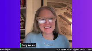Delphi --- Talking with Cara Wieneke: What is Post Conviction Relief