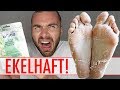 HORNHAUT ENTFERNEN mit HORNHAUTSOCKEN ● EKELHAFT, aber GEIL!