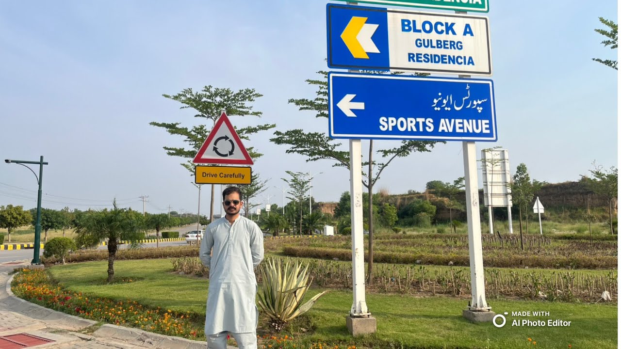 GULBERG RESIDENCIA BLOCK A. Best place to invest 7 marla plot Visit. 