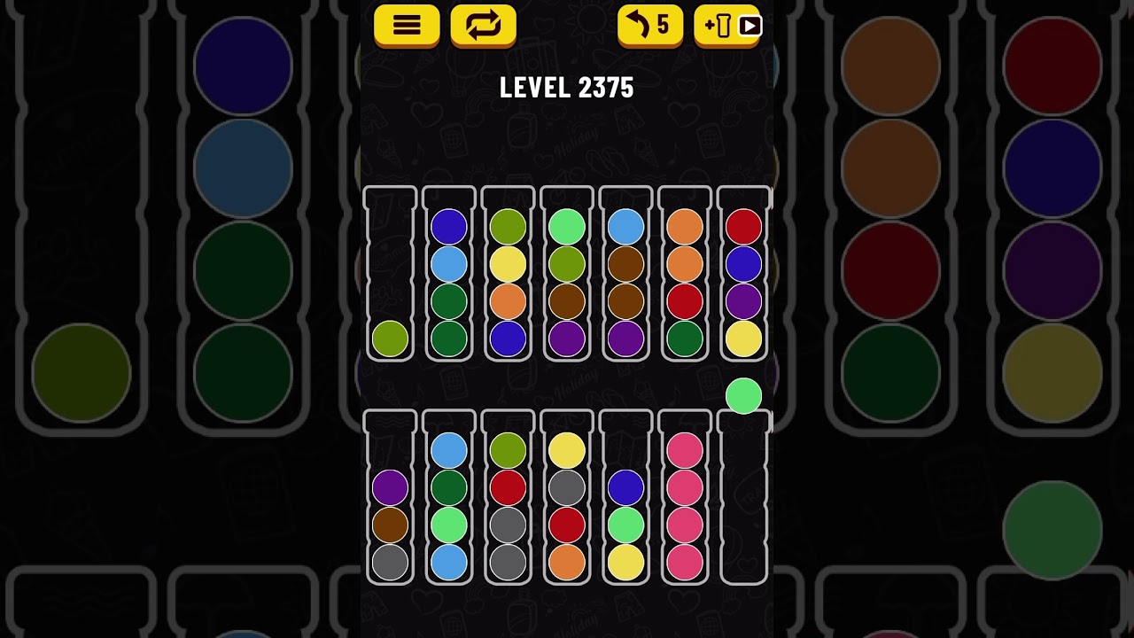 Ball Sort Puzzle】Level.2375 - YouTube