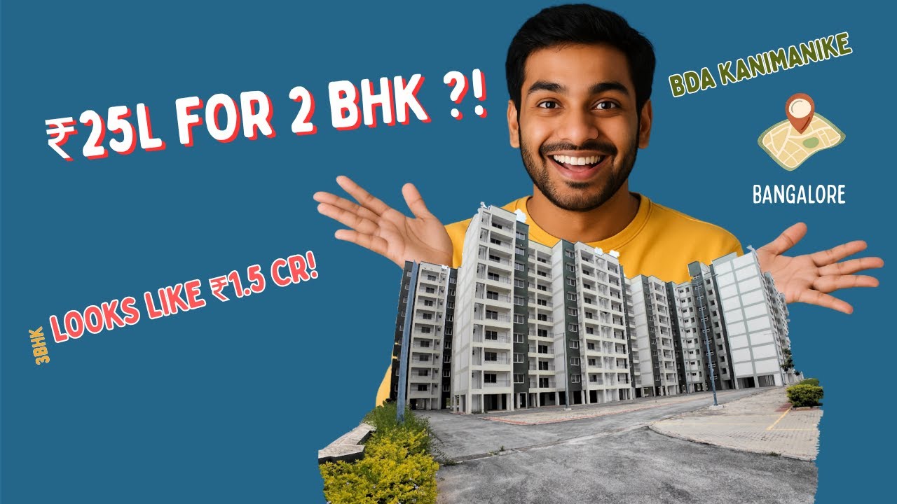 You Won’t Believe This Flat Costs Just ₹25 Lakhs in Bangalore! | BDA | Kanimanike