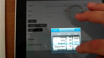 Mobiscroll momentum scroll
