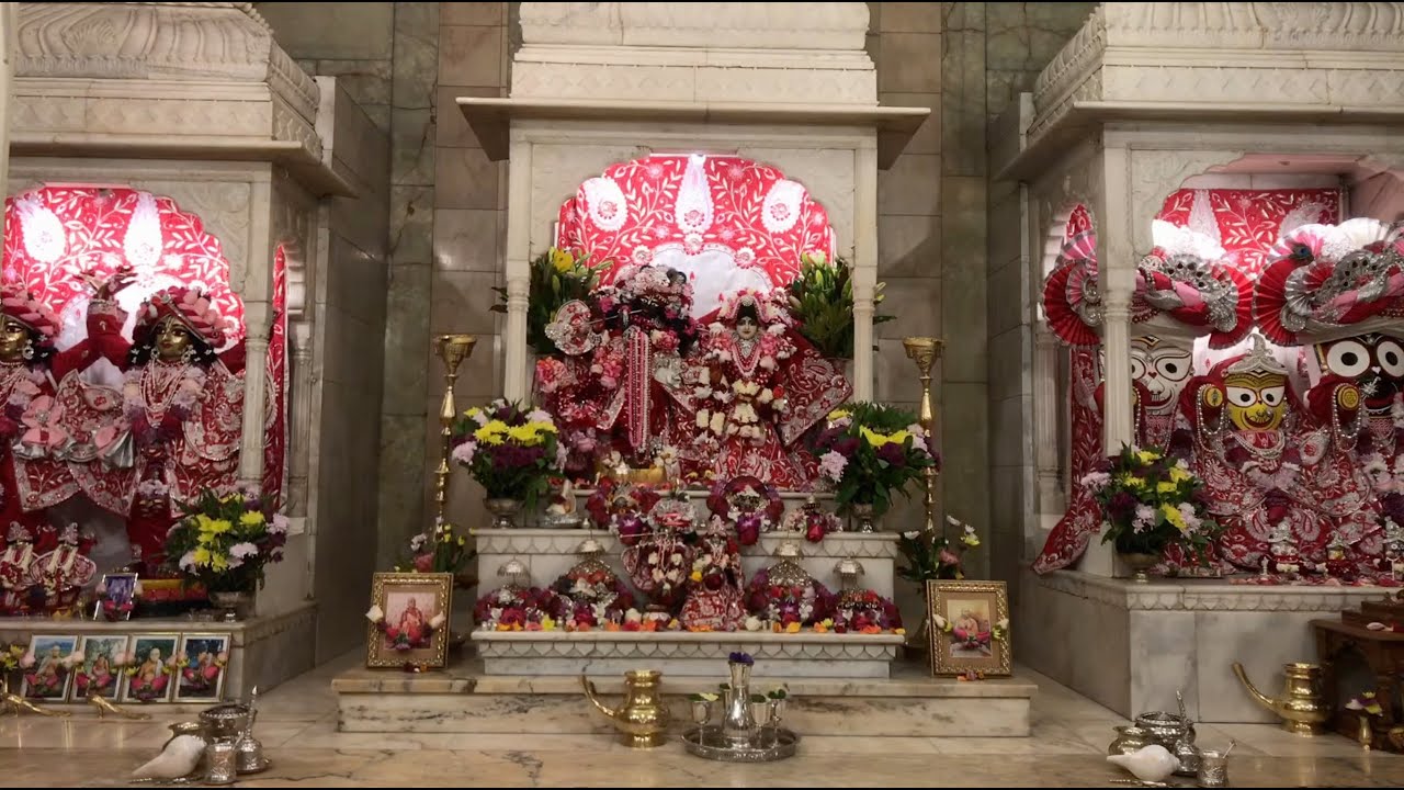 Hare Krishna Sringara Arati - Tuesday 5 August 2025 - 7:00am - 7.30am