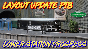 OO Scale DCC Layout rebuild Pt8 | Scratch building retaining walls | Model railway Station Detailing