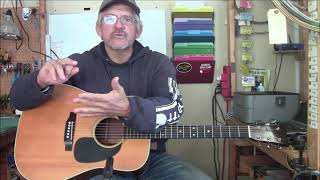 Fully modified Martin D-28 vs stock