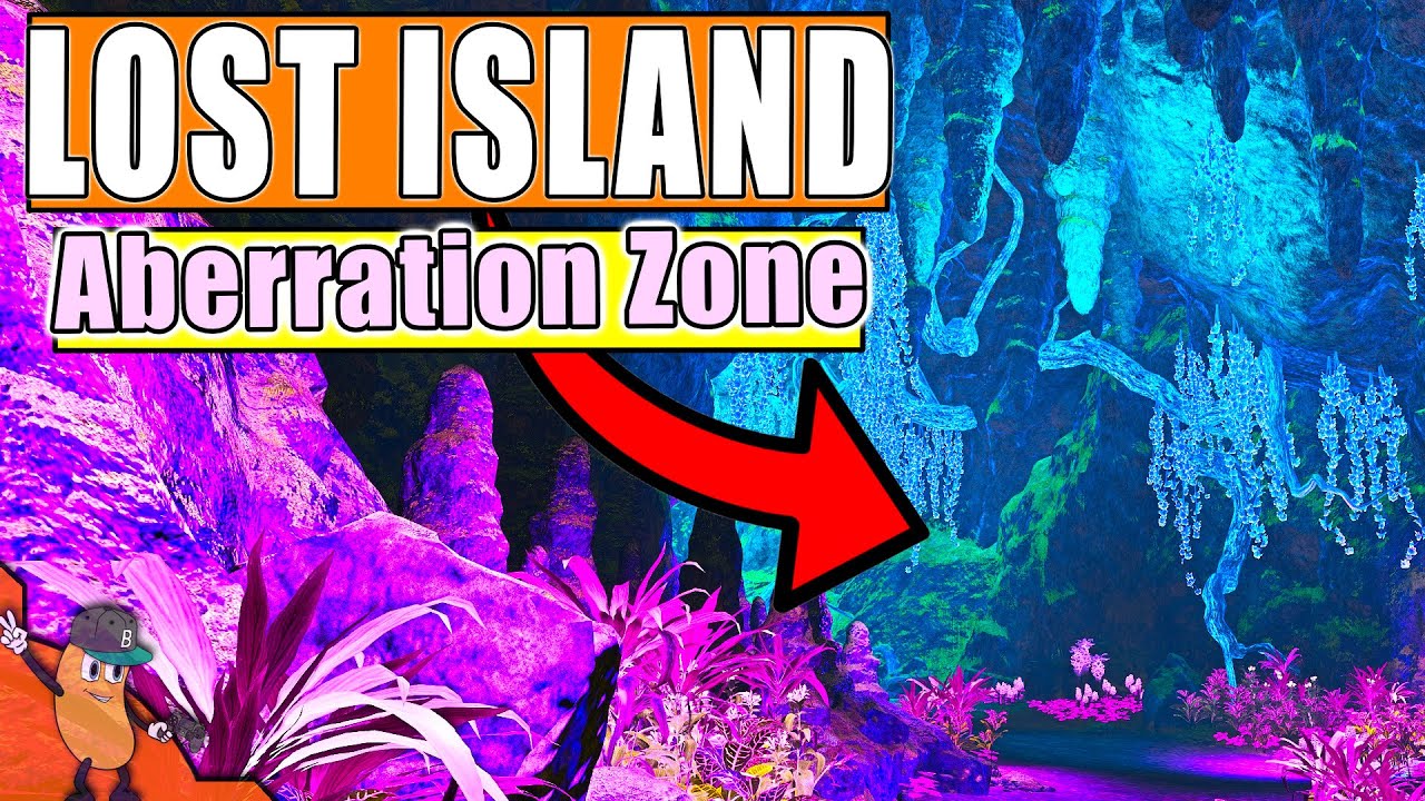 Ark Lost Island How To Find Aberration Zone! Lost Island Aberration Zone Location YouTube
